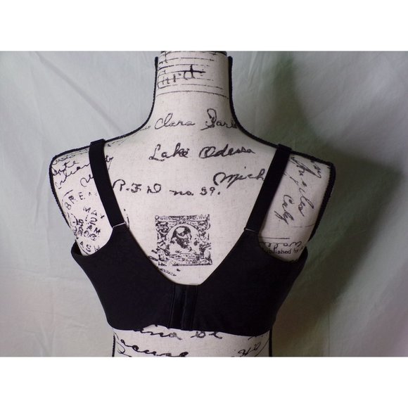 🆕CHANTELLE Comfort Chic Back Shaping Minimizer Underwire Bra Black 40DDD #18J2 - Picture 8 of 9